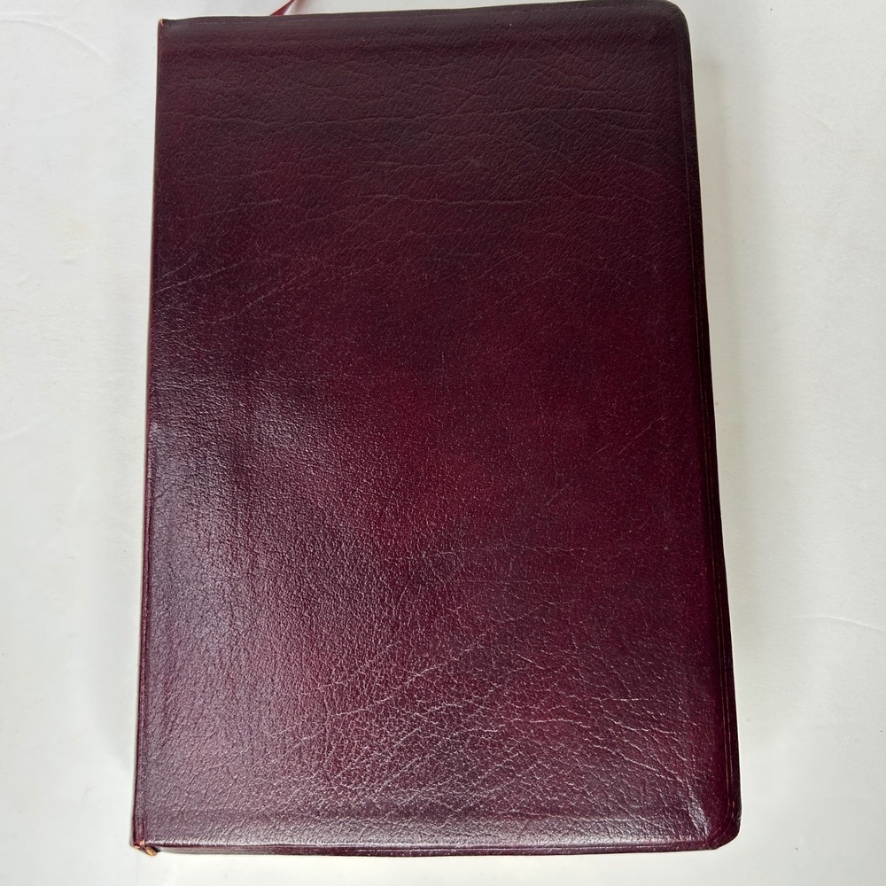 Hebrew Greek Key Study Bible King James Version KJV Red Letter Bonded Leather - Picture 3 of 12